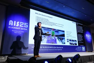 On stage at AI Summit Seoul & Expo 2025