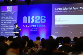 On stage at AI Summit Seoul & Expo 2026